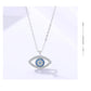 Sterling Silver Demon Eye Necklace
