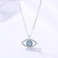 Sterling Silver Demon Eye Necklace