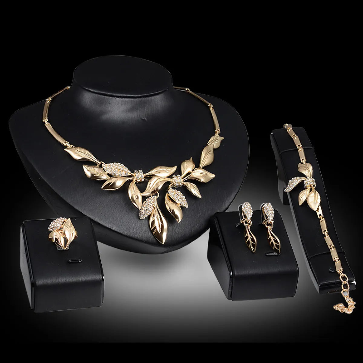 Four-Piece Bridal Jewelry Set