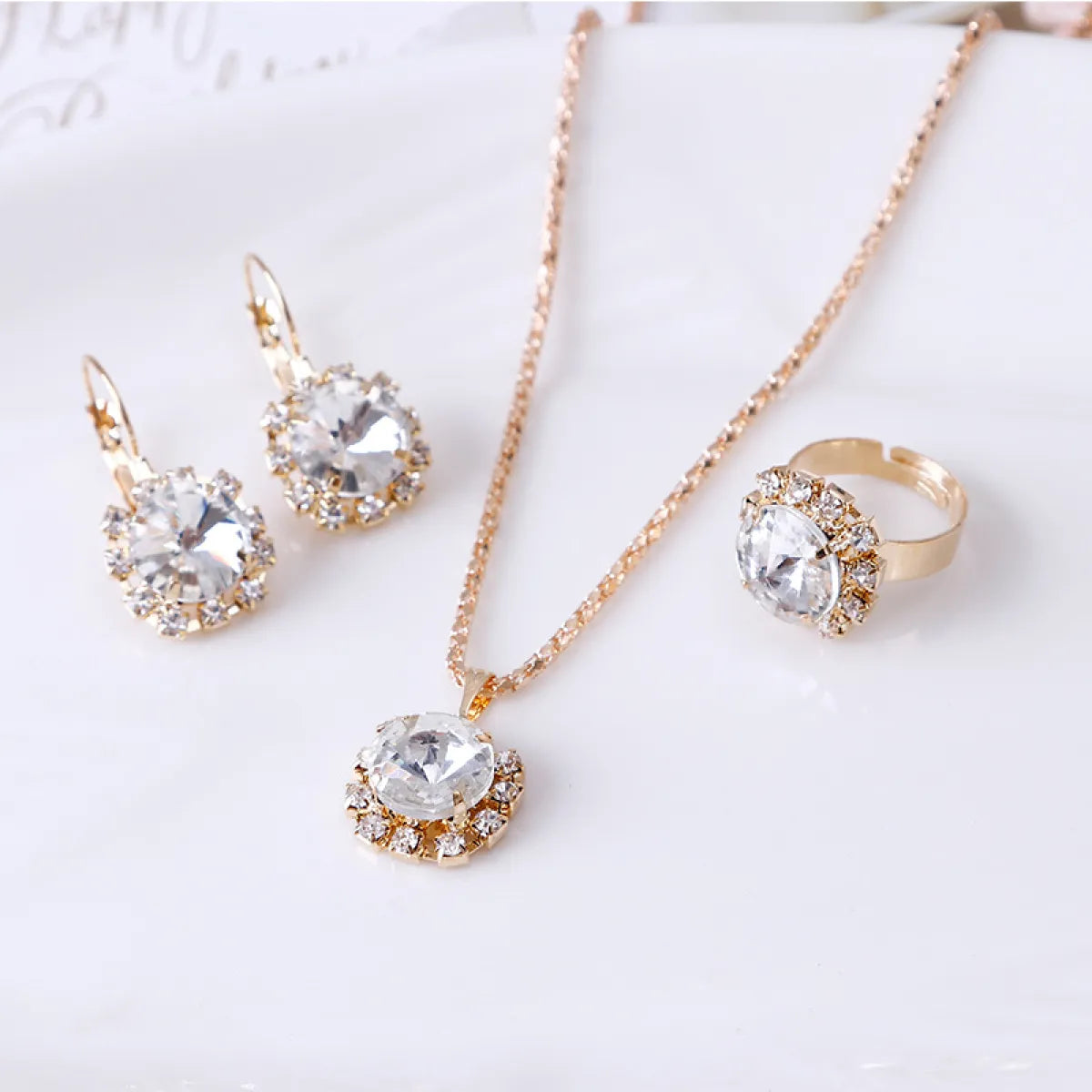Fashion Crystal Jewelry  Set