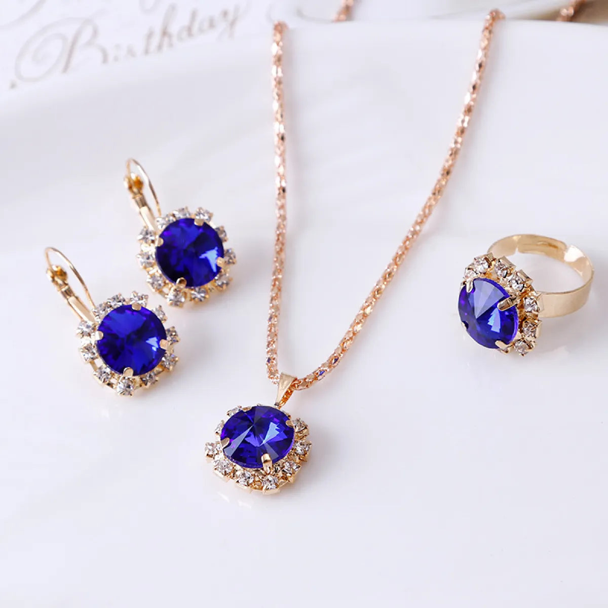 Fashion Crystal Jewelry  Set