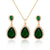 Zircon Water Drop Jewelry Set